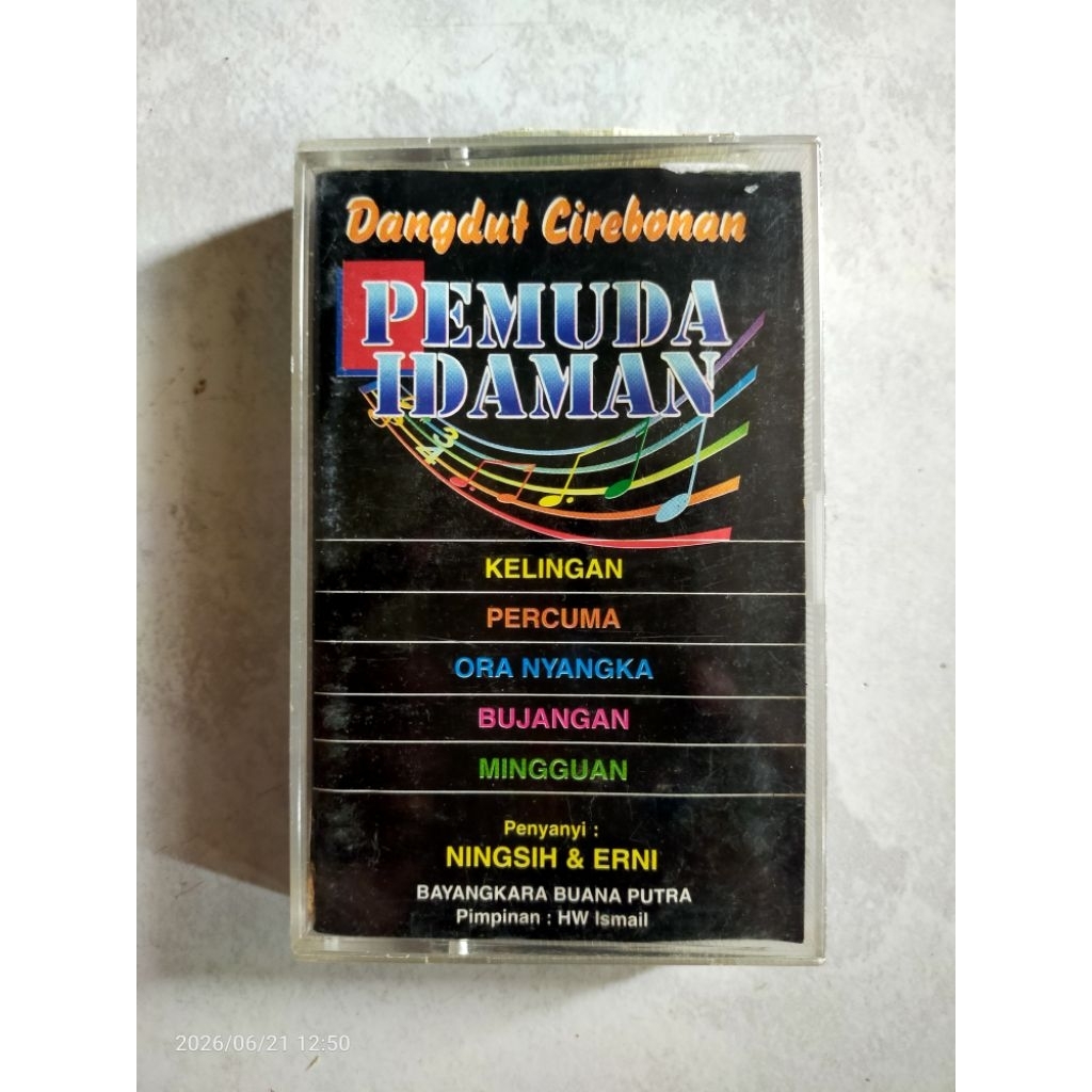 kaset pita DANGDUT CIREBONAN PEMUDA IDAMAN