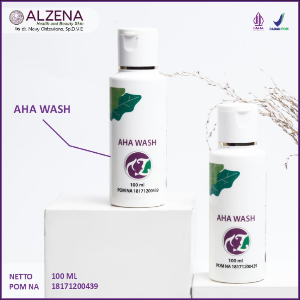 AHA WASH ALZENA SKINCARE