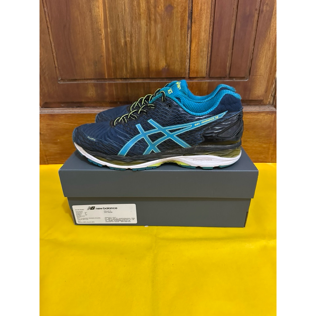 Asics gel nimbus 18 used 9/10 UK 45 fit 43 28,5cm minus foto terakhir