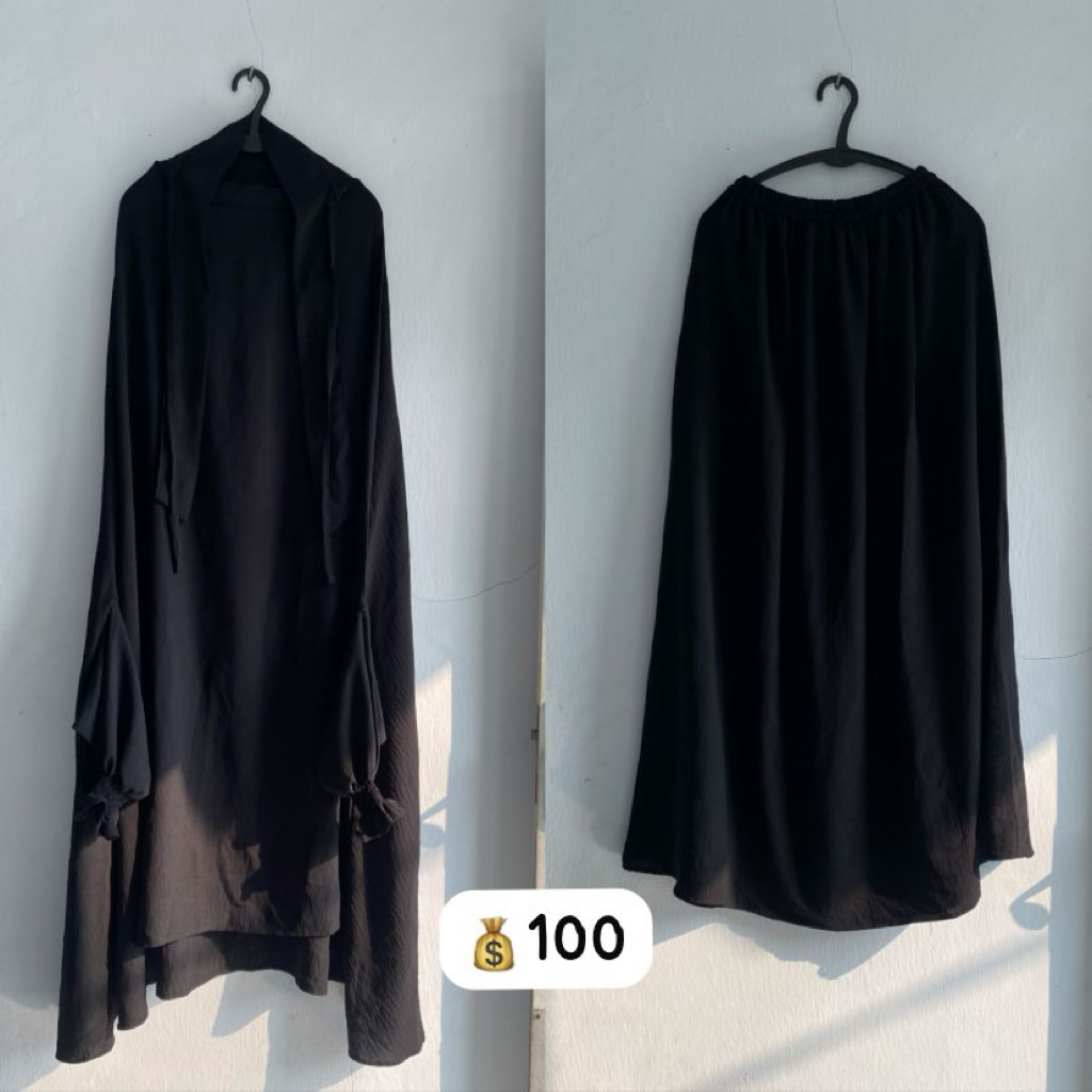 one set fk khimar dan rok