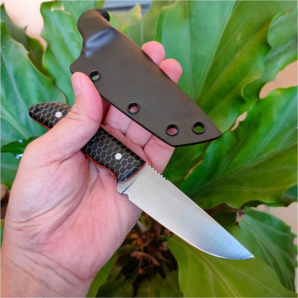 K110 EDC multifunction Knife, Pisau multifungsi untuk  Outdoor, Seset kulit ternak, dll. Handle full