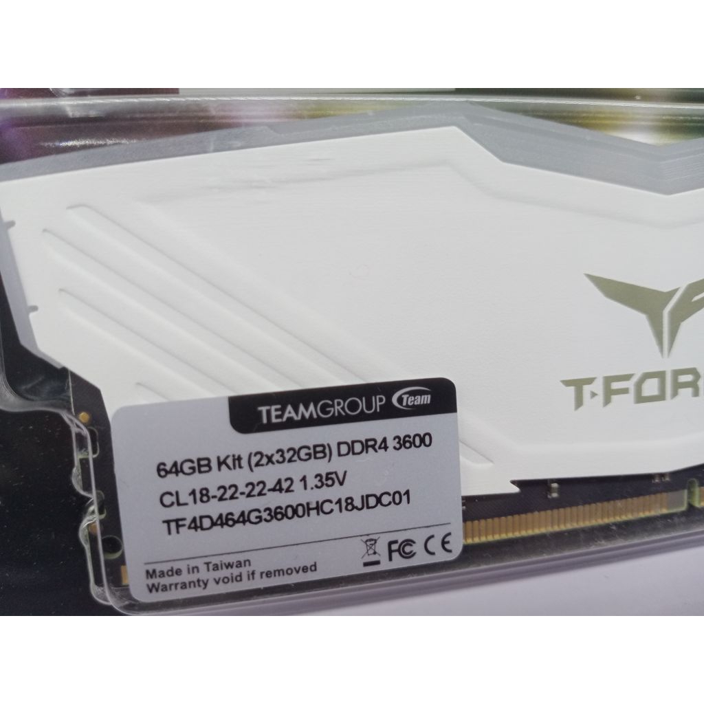 Ram PC Ddr4 64Gb 3600Mhz