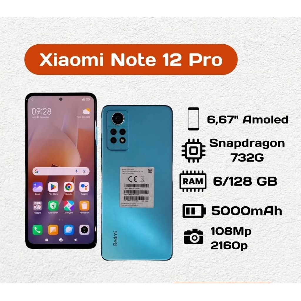 Xiaomi Note 12 Pro 6/128 GB Second