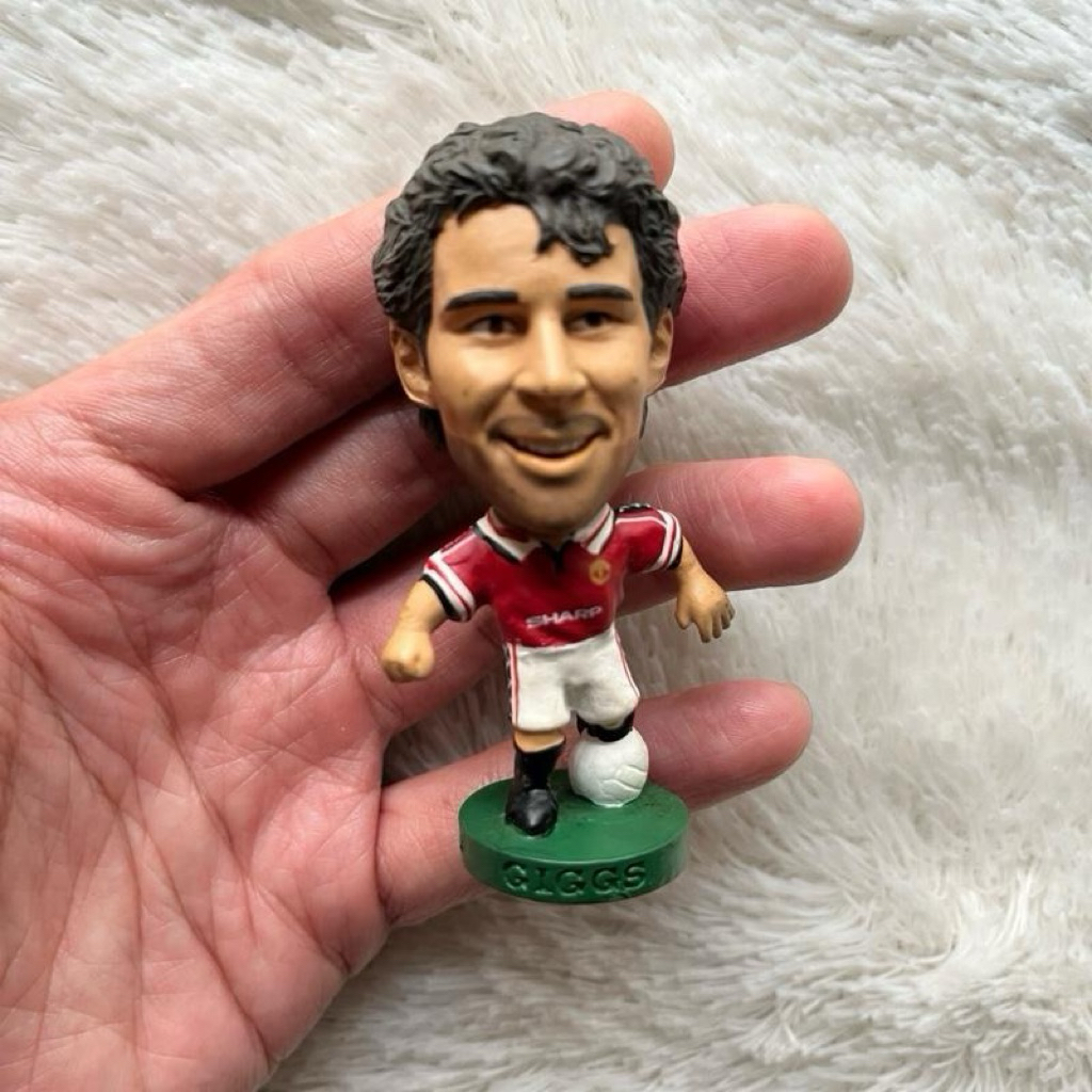 Corinthian Prostars Figure Bola Manchester United Ryan Giggs Andy Cole Dwight Yorke