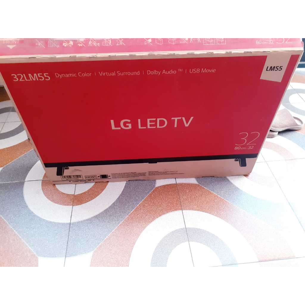 TV LED LG 32IN DIGITAL TANPA STB MULUS SECOND BUKAN BARU