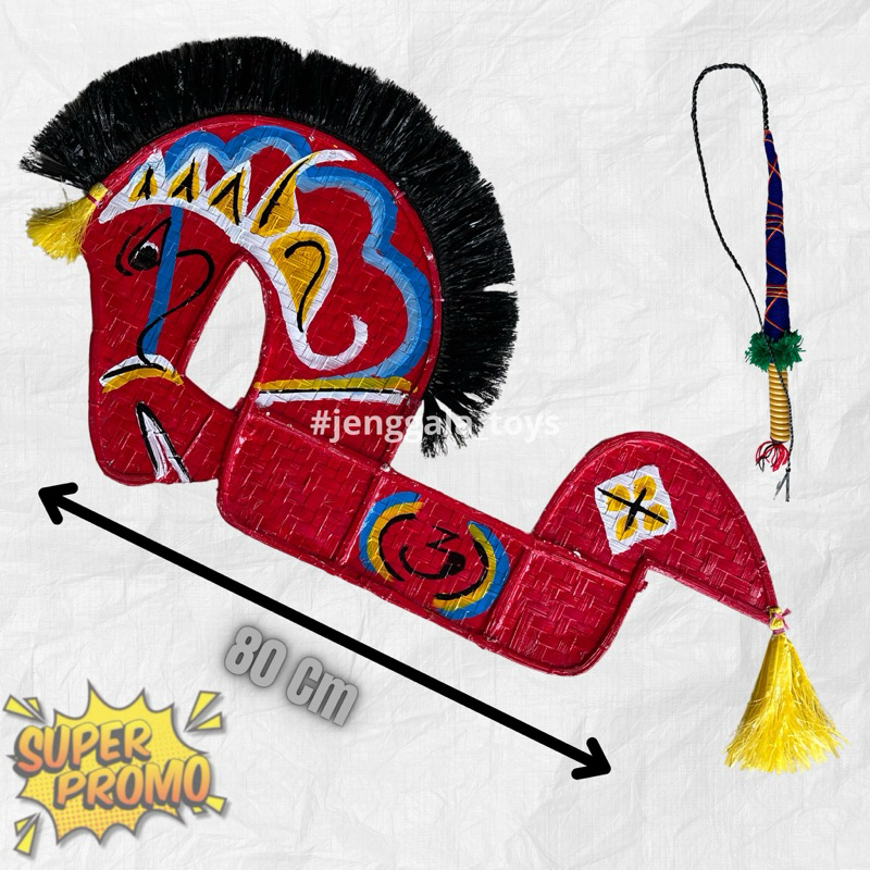 Kuda lumping Kuda TK/SD + Pecut - Kuda SMP/SMA + Pecut Ready Varian Ukuran