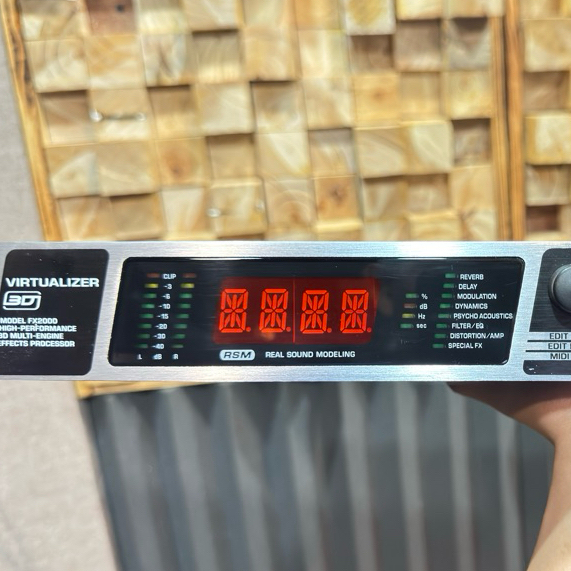 Behringer Virtualizer 3D FX2000 - Efek Vokal second