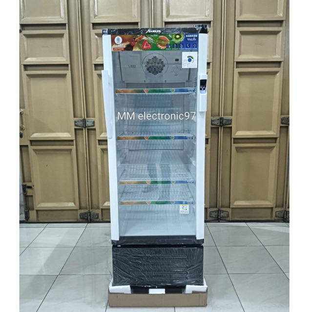 Showcase Cooler Sanken 4 rak SRS-229BKR SRS 229BKR