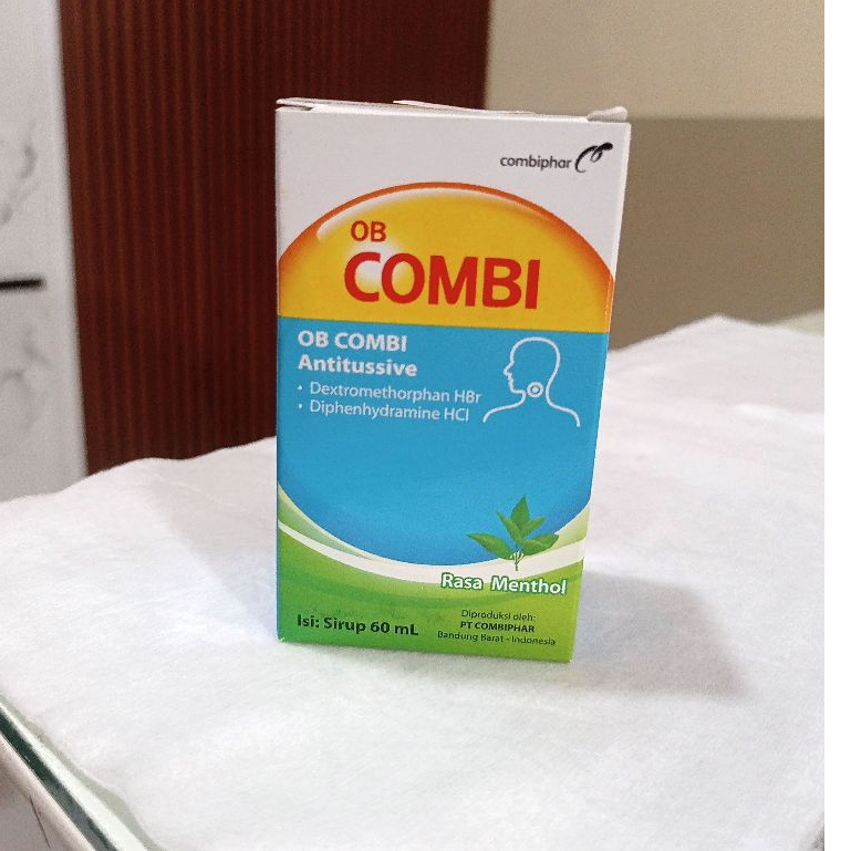 OB Combi 60mlmeredakan gejala batuk kering