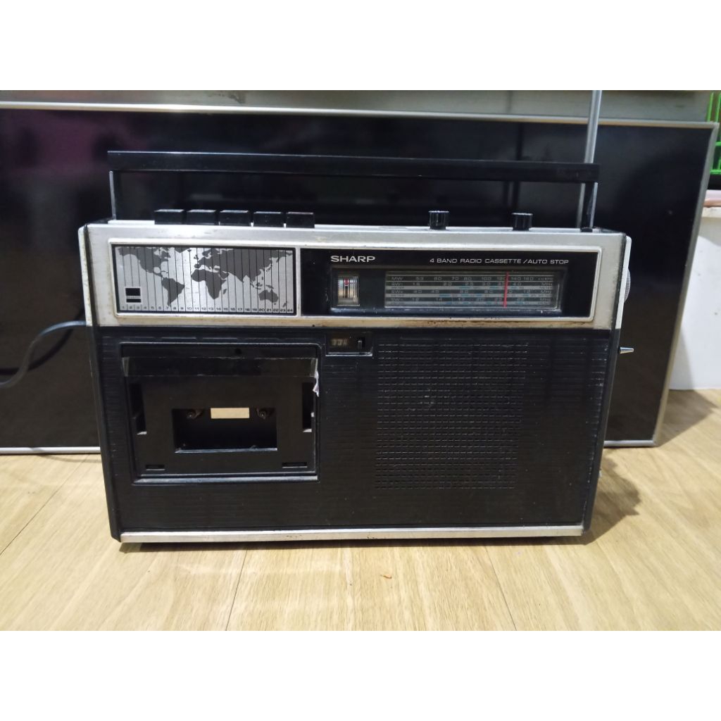 Radio tape Sharp RD-458X Vintage jadul