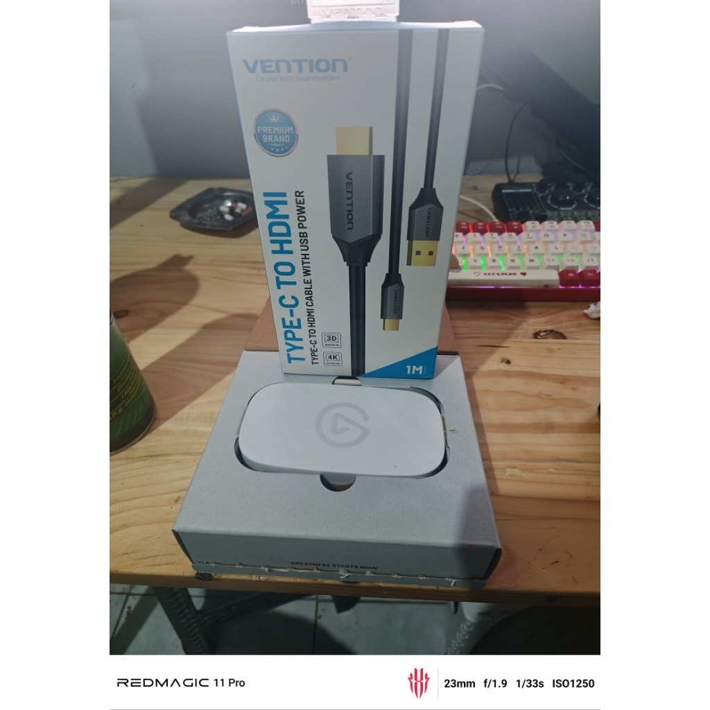 elgato second seri neo bonus HDMI to type c