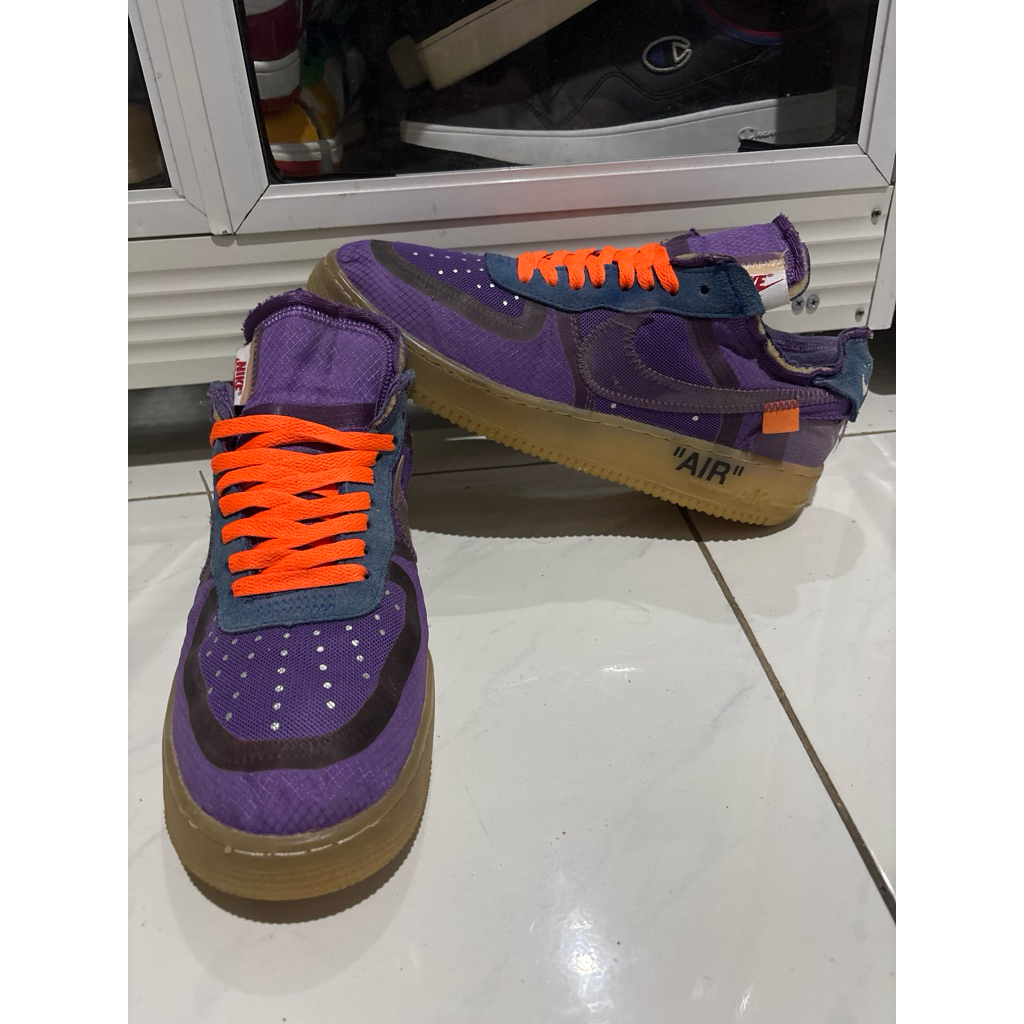 AF1 purple “Off-white” size 43/27.5cm