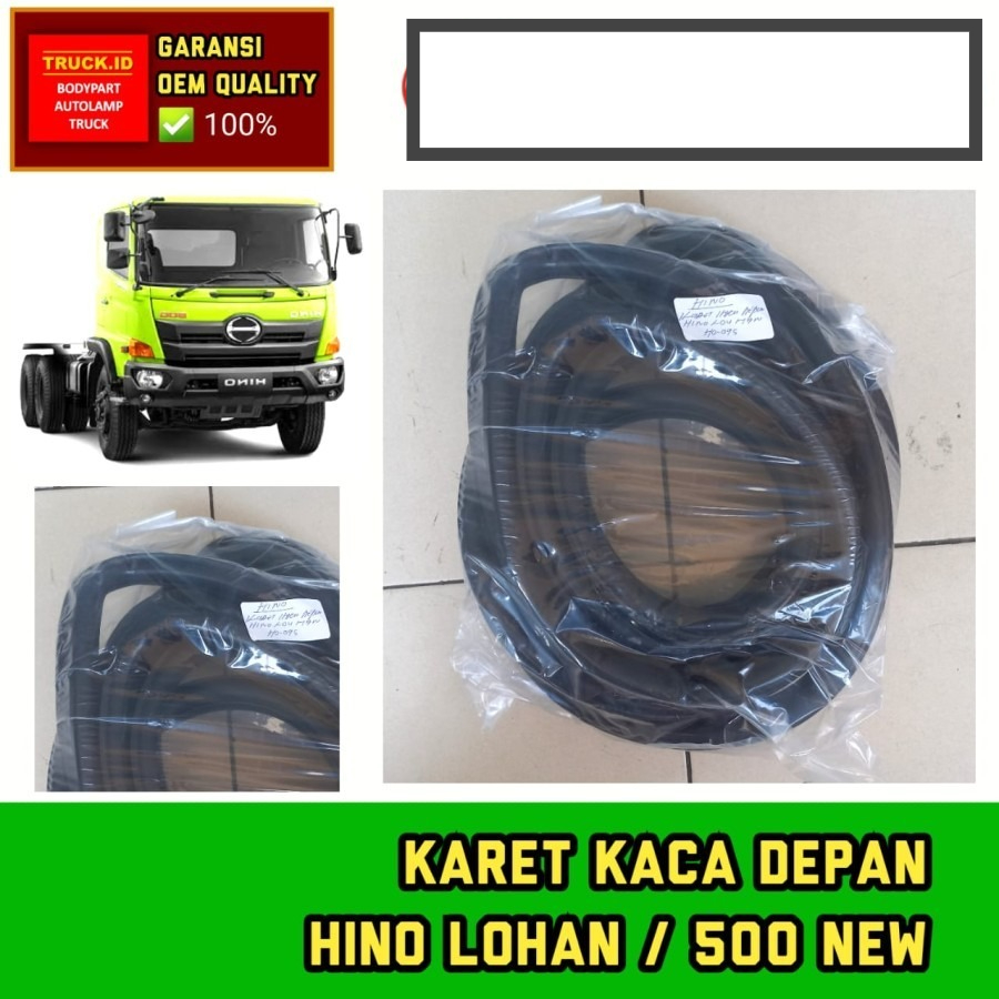KARET KACA DEPAN WINDSHIELD HINO LOHAN LAMA / HINO 500 *ori quality
