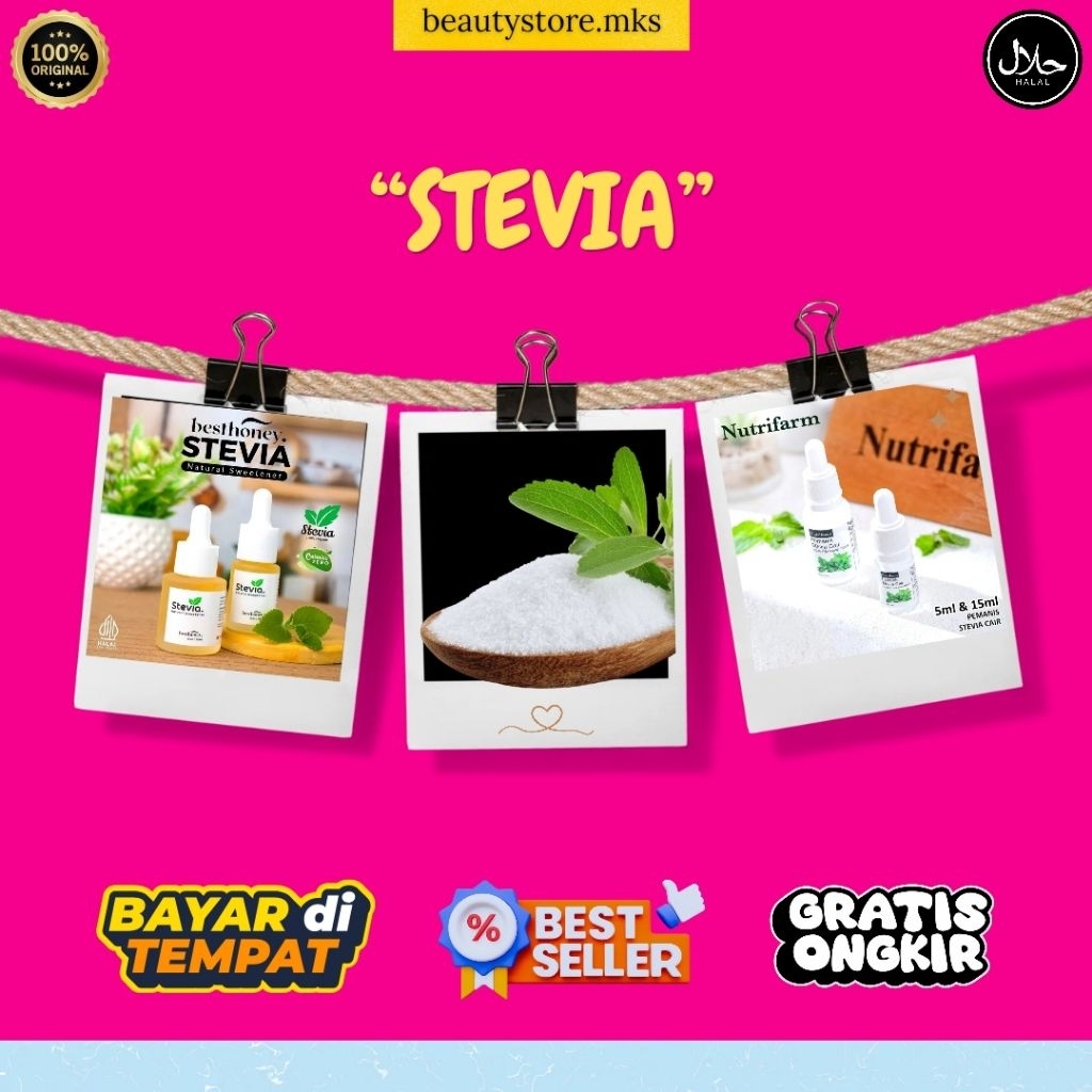 Stevia Gula Cair Stevia Tetes Asli Organik 20ml
