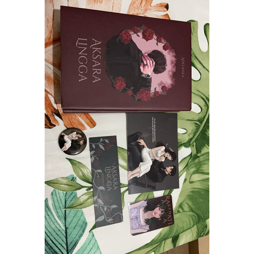 [PRELOVED] NOVEL AKSARA LINGGA (cek deskripsi)