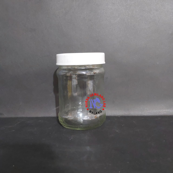 Botol Jar Kaca Tutup Plastik 150 ml | Botol Selai 150ml
