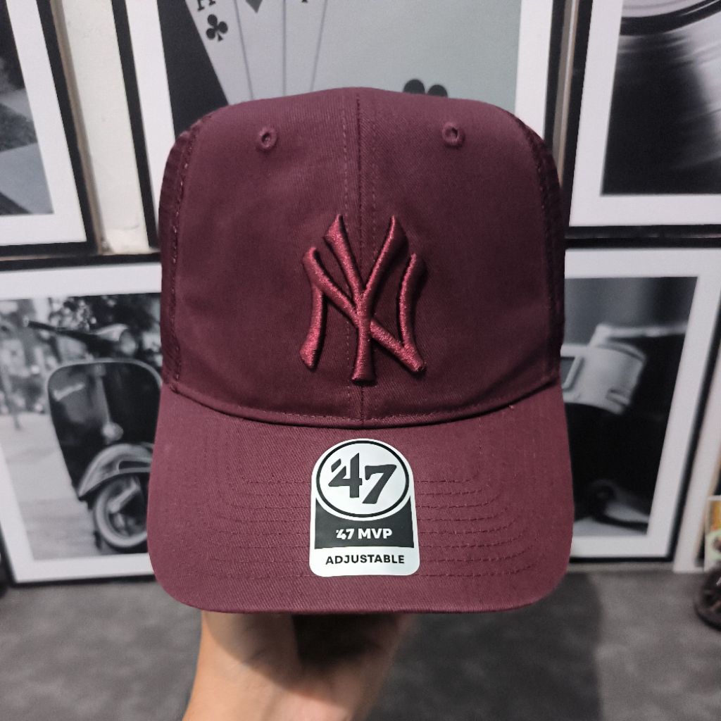Topi NY Yankees Trucker 47 Brand Original