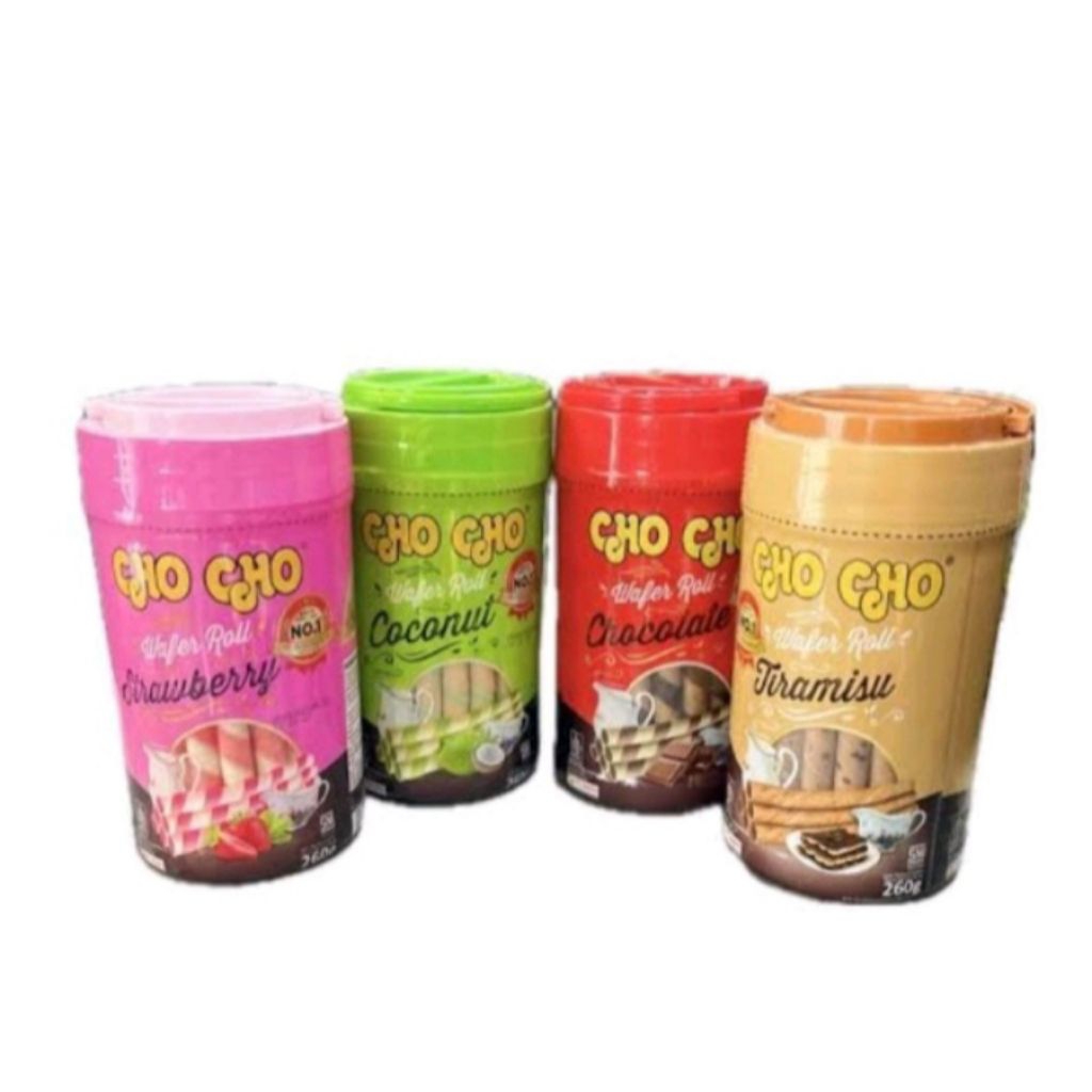 Cho cho wafer roll toples