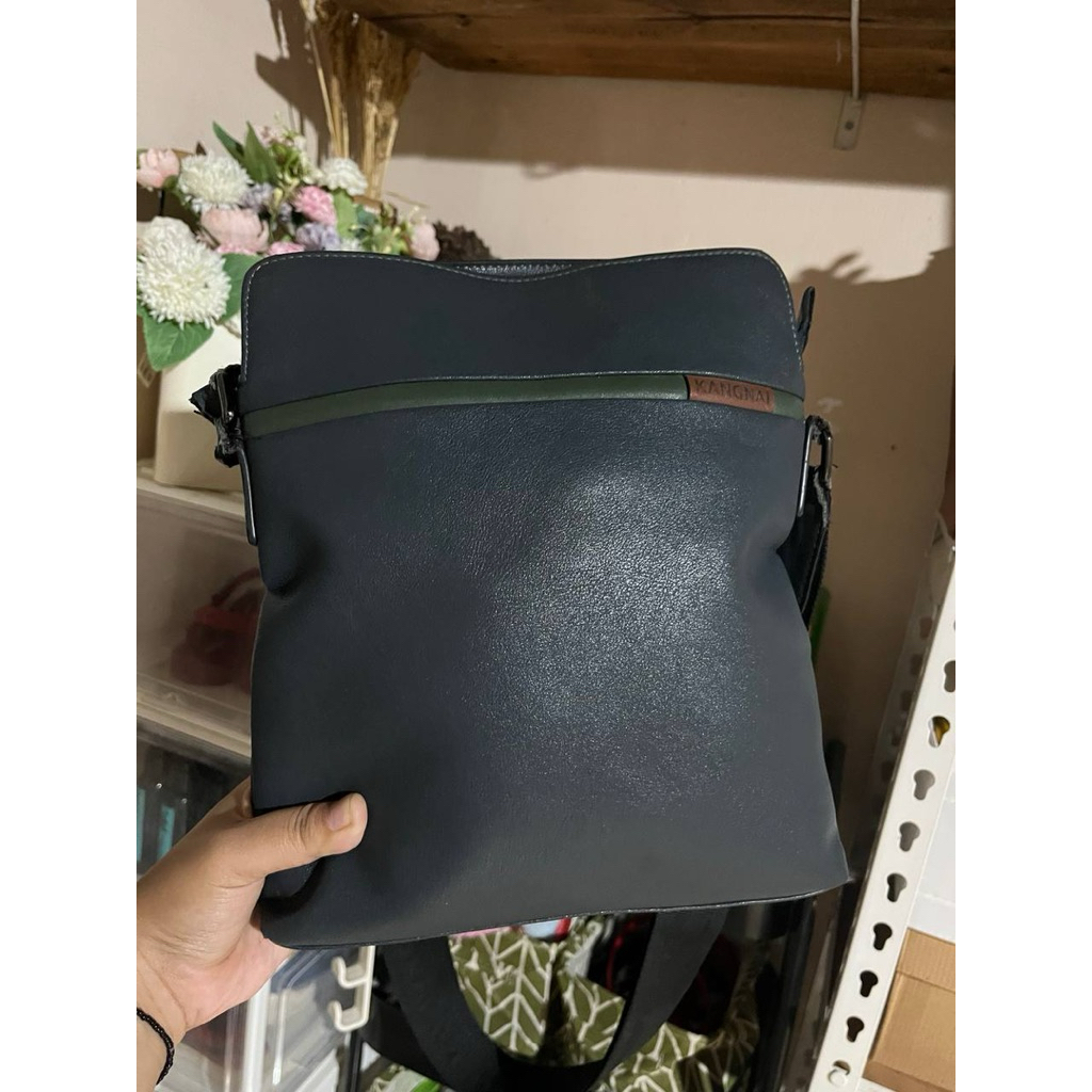 tas pria kangnai authentic tiongkok