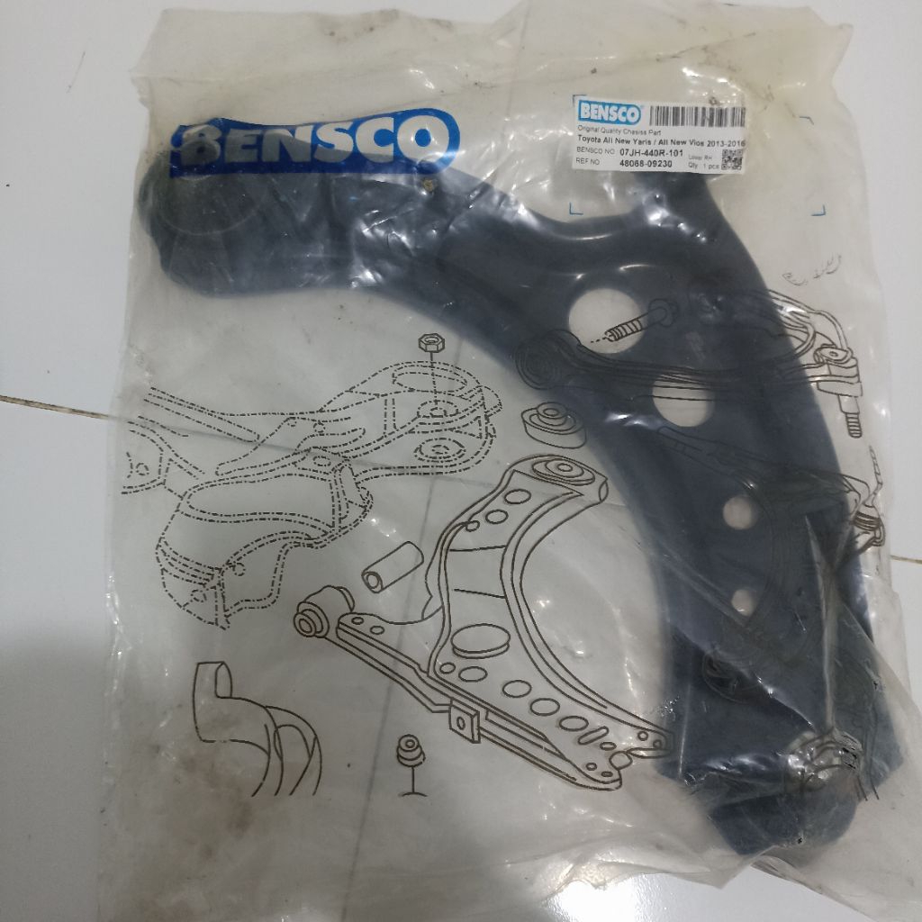 Lower Arm Vios gen 3 Yaris lele Etios Valco Bensco