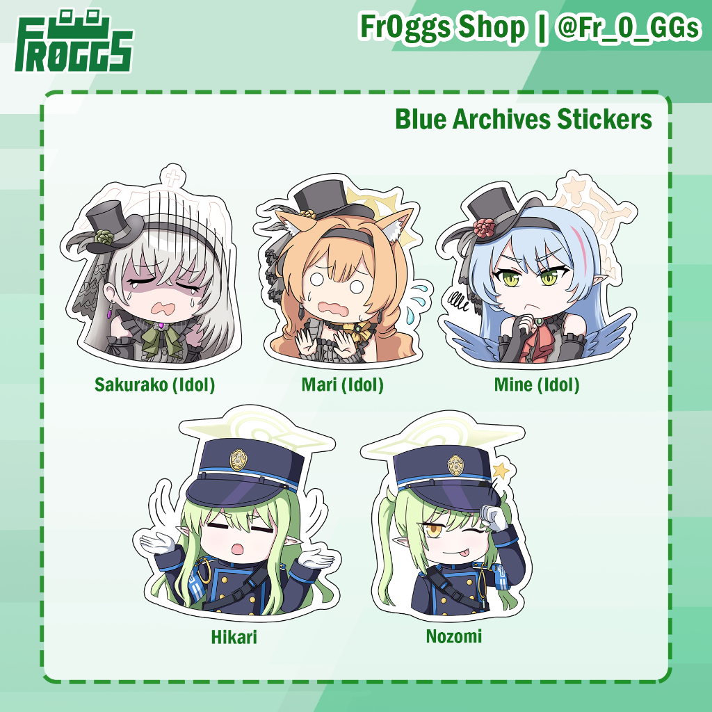 Sticker Set - Blue Archive (2)