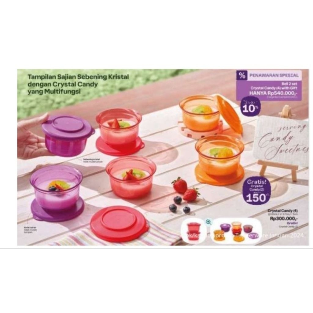 Crystal Bowl ~ Tupperware
