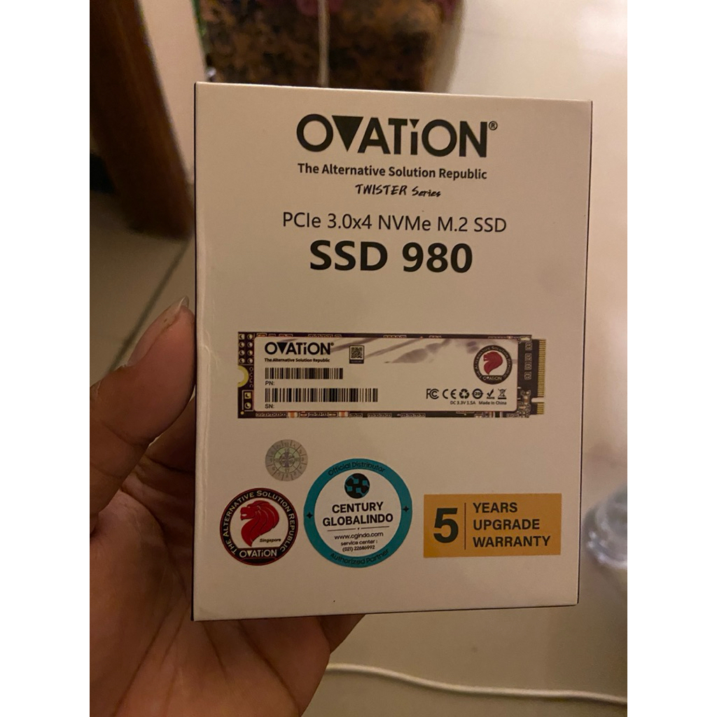 SSD Ovation 256 gb new