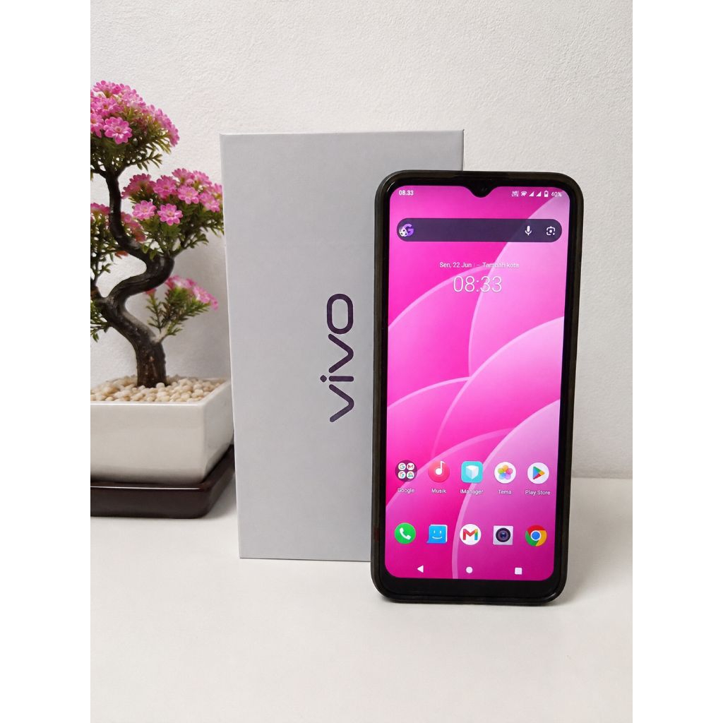 Vivo Y12s 3/32GB Second Original Android 11 Baterai Awet