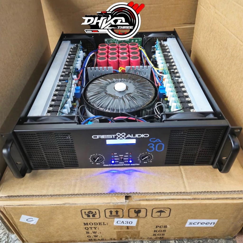 POWER CREST AUDIO CA 30 LED BODY PANJANG ORIGINAL / Power Ca 30 Led Body Panjang Original / Power cr