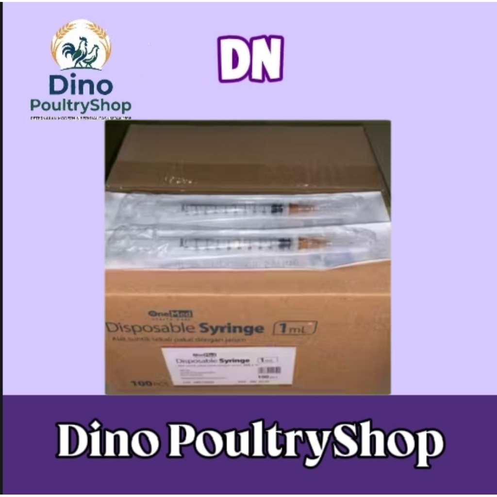 Syringe Spuit OneMed 1cc 1ml 1box