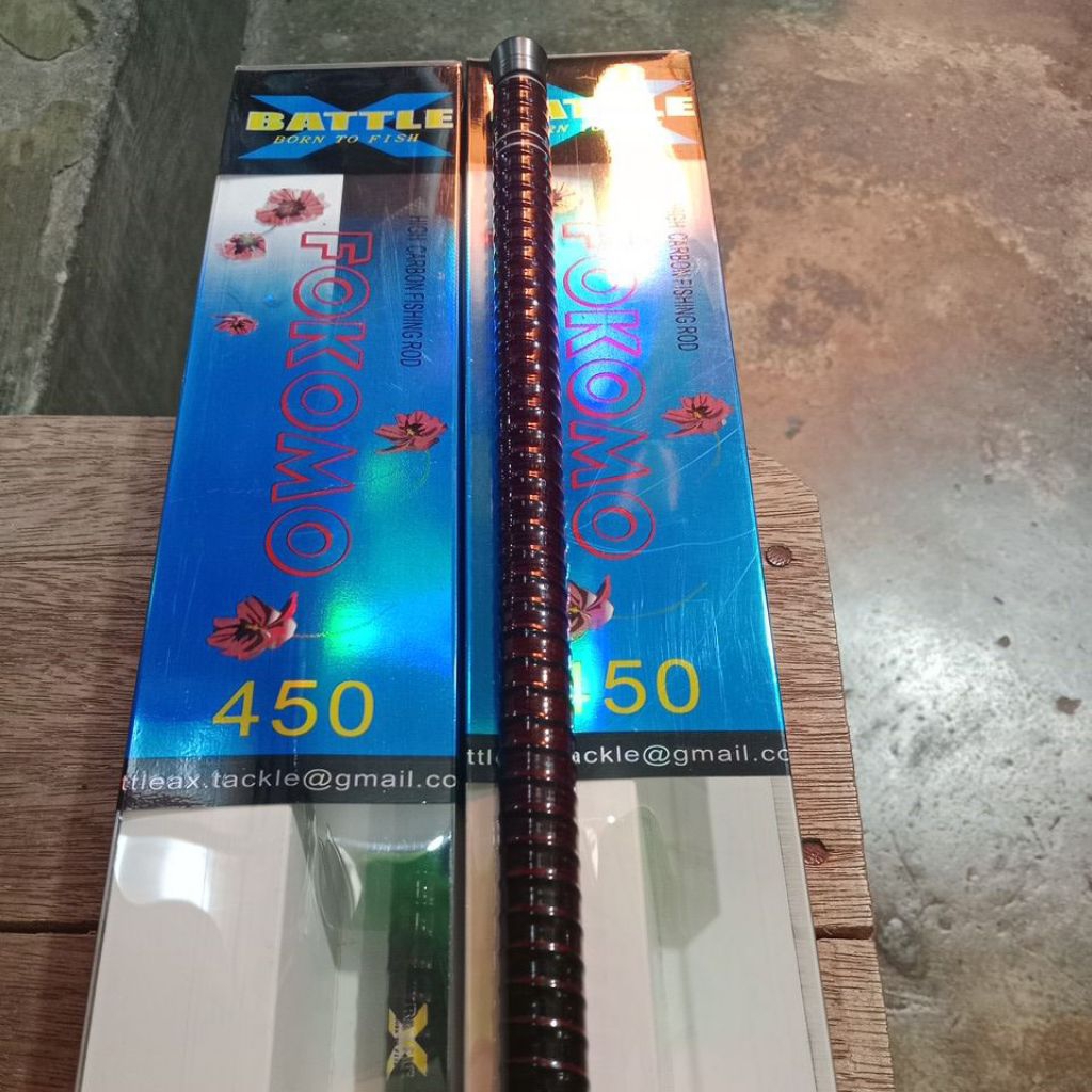Tegek Fokomo 450 bahan carbon