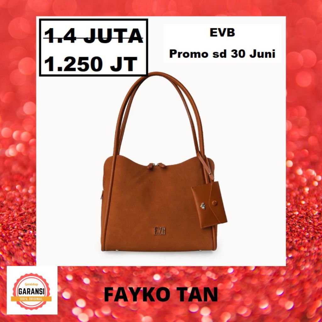 EVB Tas Wanita FAYKO Shoulder Bag ORIGINAL