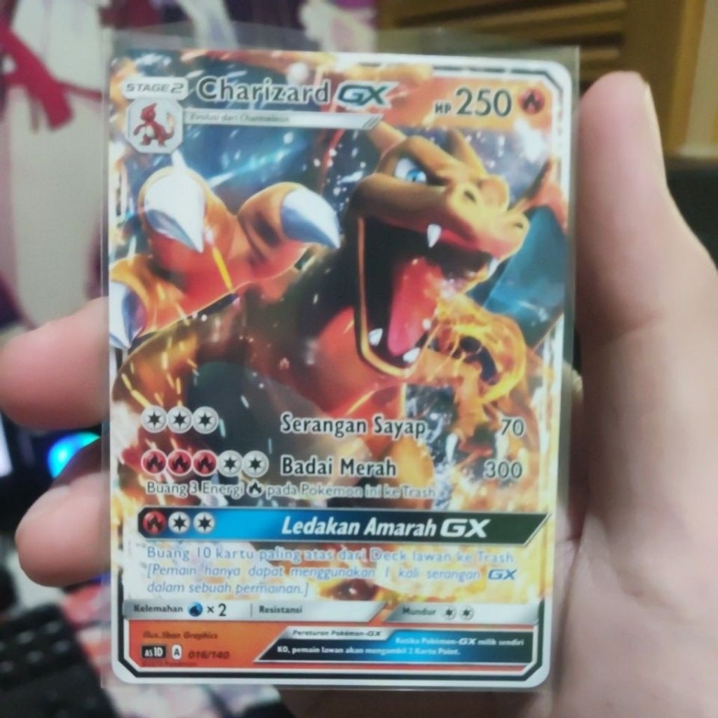 Charizard GX starter deck kartu pokemon tcg indo