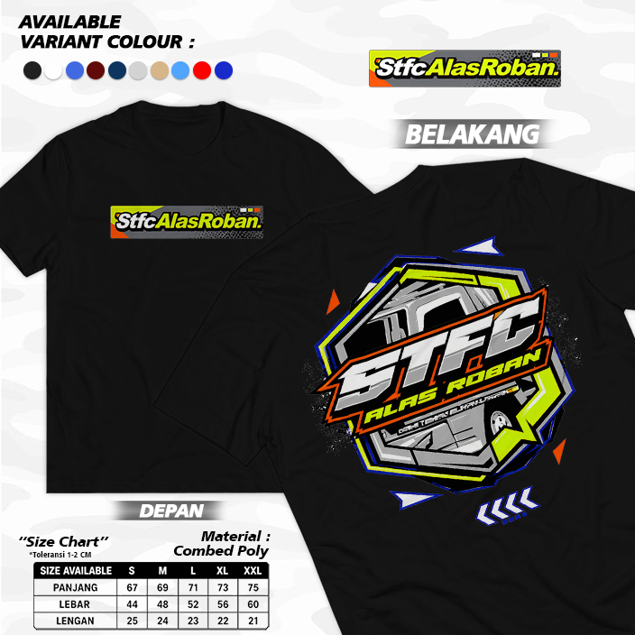 Ruang Cloth - Kaos Distro STFC ALAS ROBAN 47
