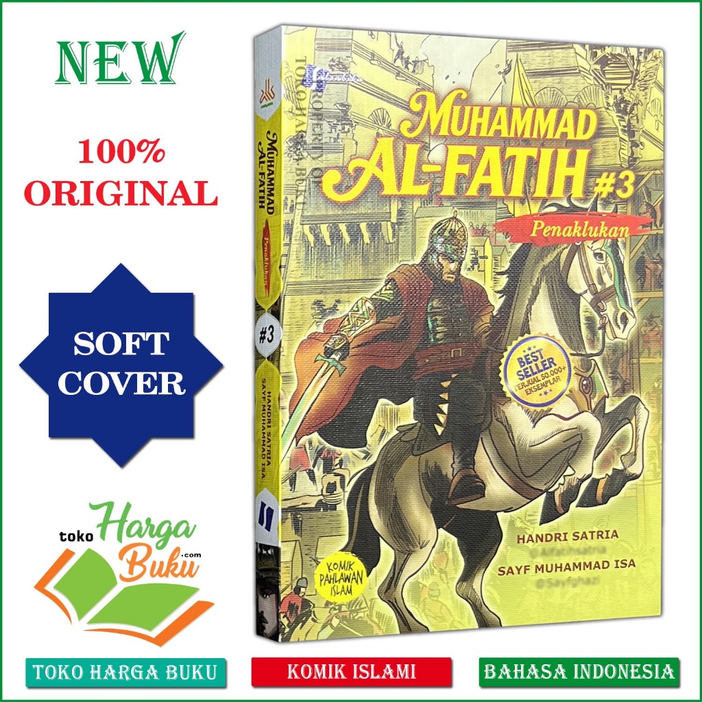Foto Komik Muhammad Al-Fatih Jilid 3 Penaklukan FULL COLOR Original Buku Anak Islami Salsabila - Pustaka Al-Kautsar