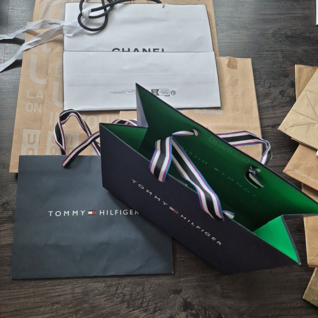 Paper Bag Tommy Hilfiger Chanel Tas Shopping Bag