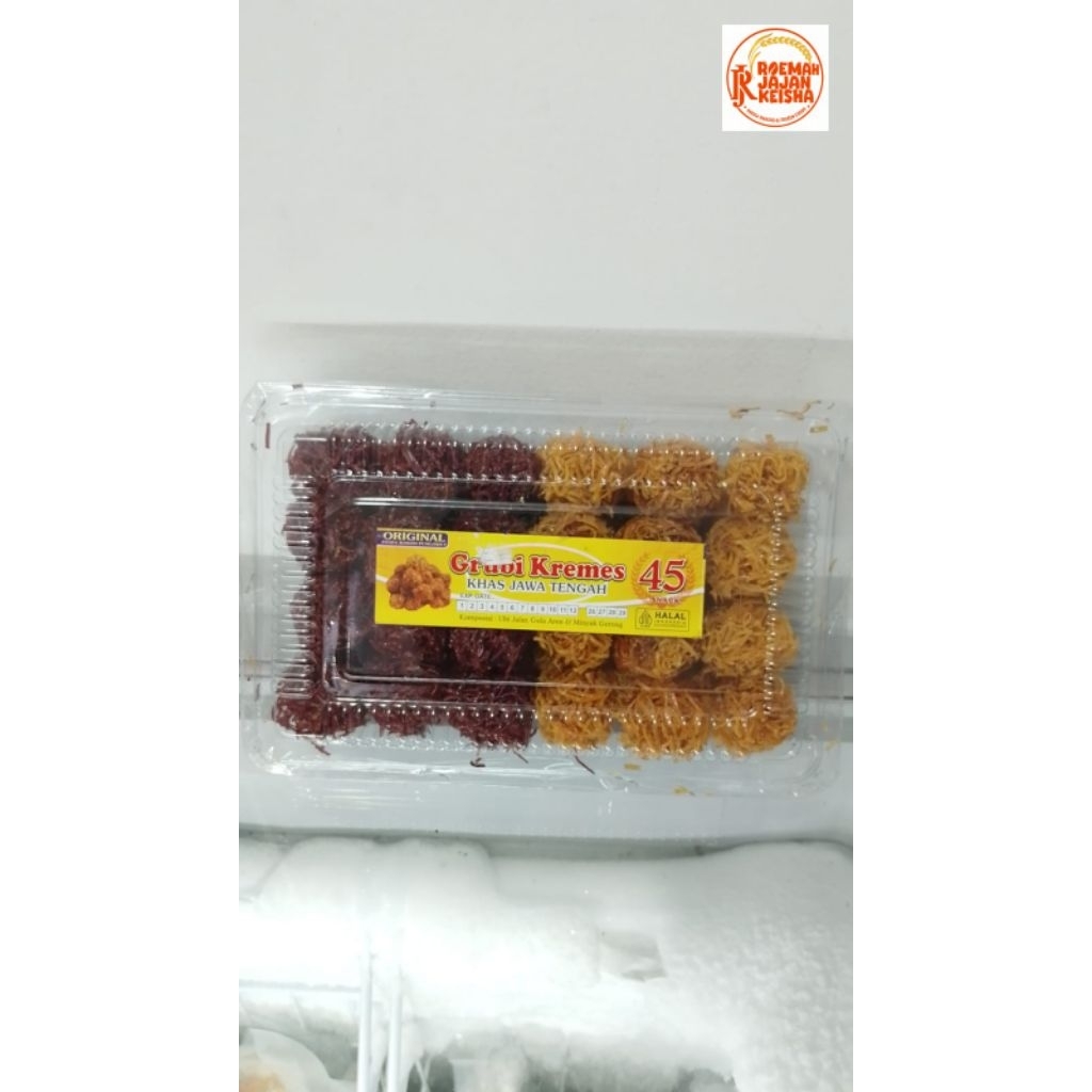 Kremes Manis Gula Merah Ubi