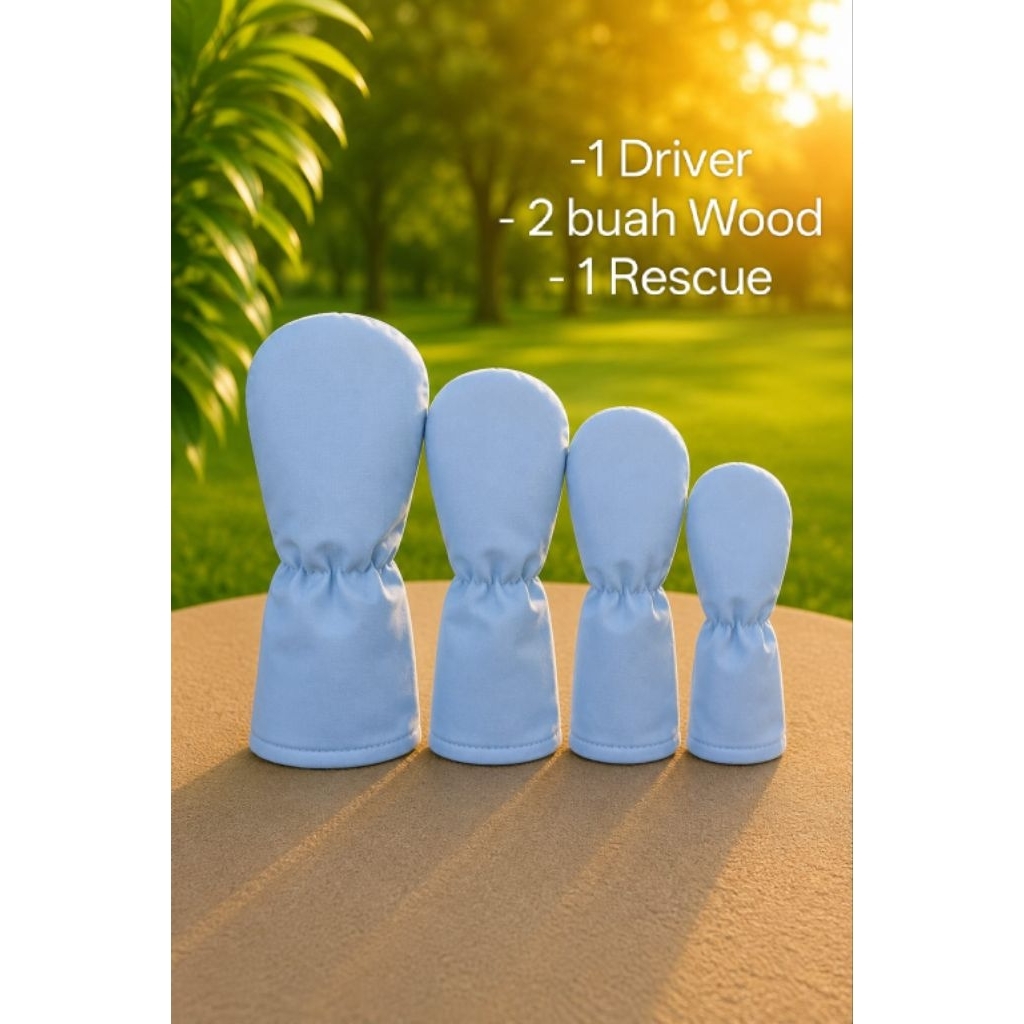 Baru cover driver golf cover wood 1 cover wood no 1 cover wood 3 cover wood 5 cover rescue golf cove
