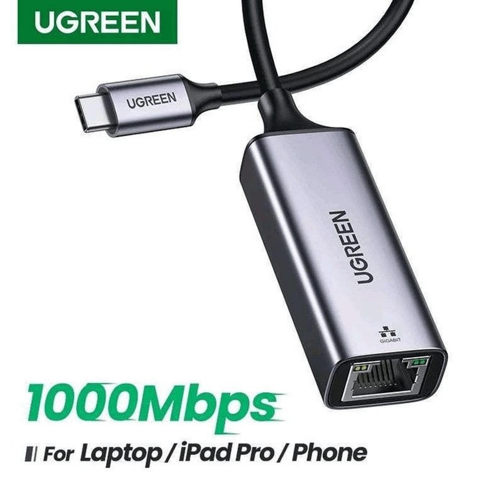 Adapter C to RJ45 LAN Ethernet LAN Adapter 10/100/1000Mbps UGREEN 15632 C TO LAN UGREEN