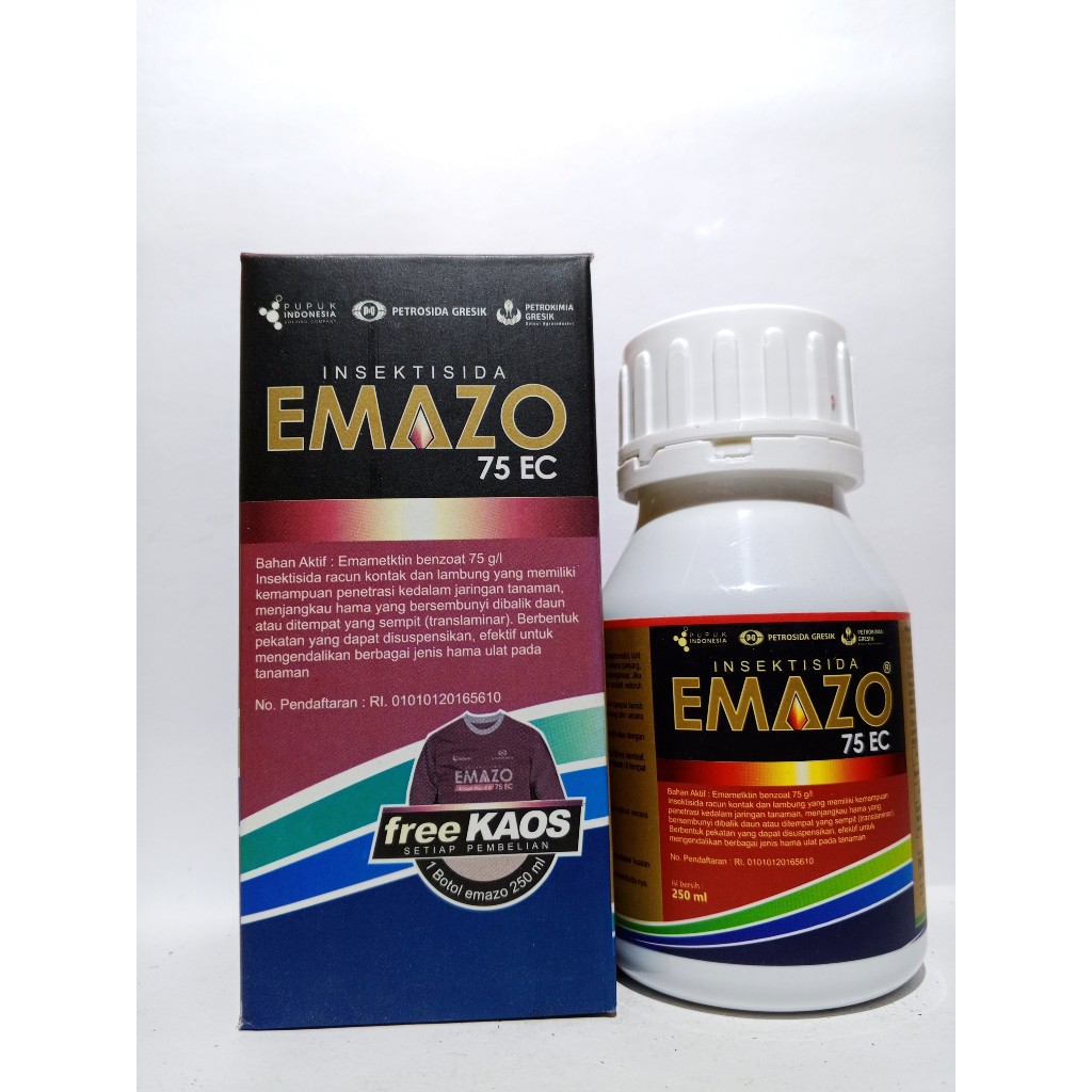 Insektisida EMAZO 75EC Kemasan 250ml