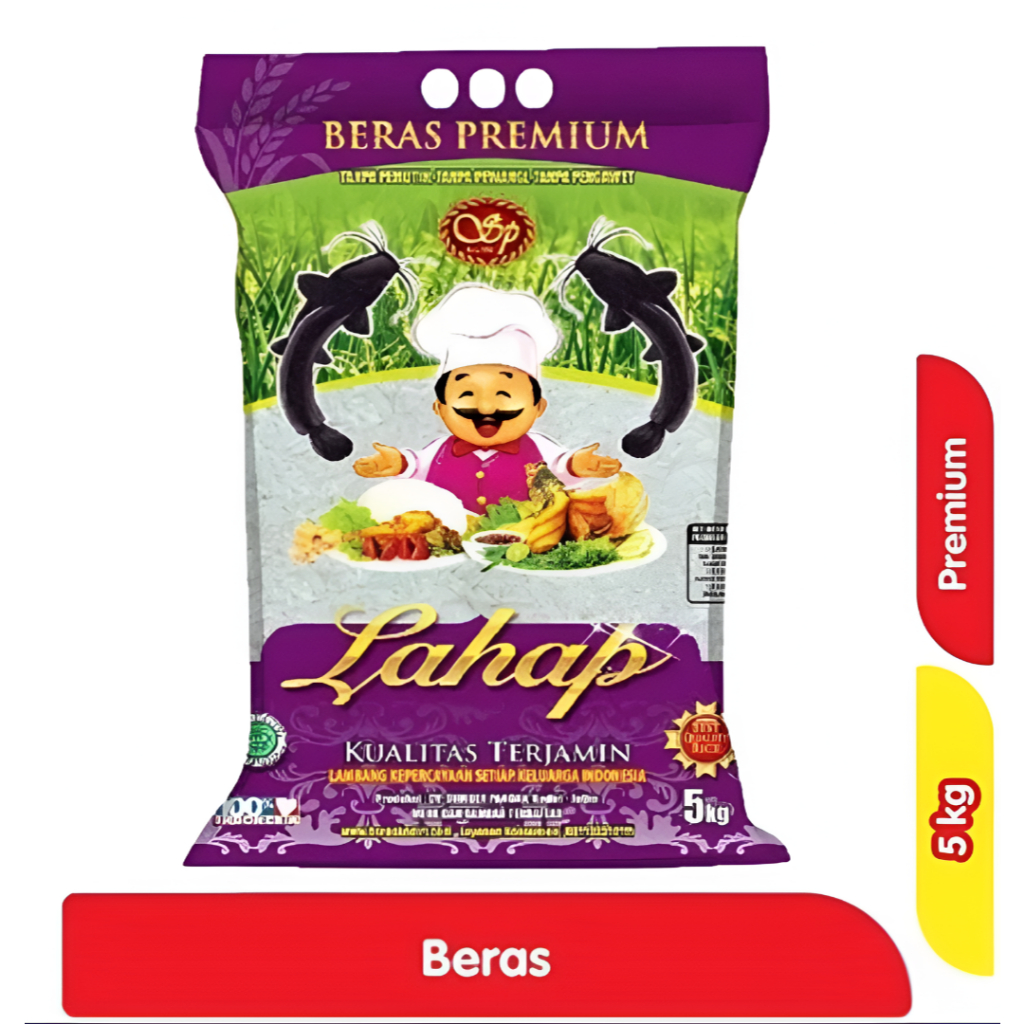 Beras Lahap/Beras Lahap Lele Premium 5Kg