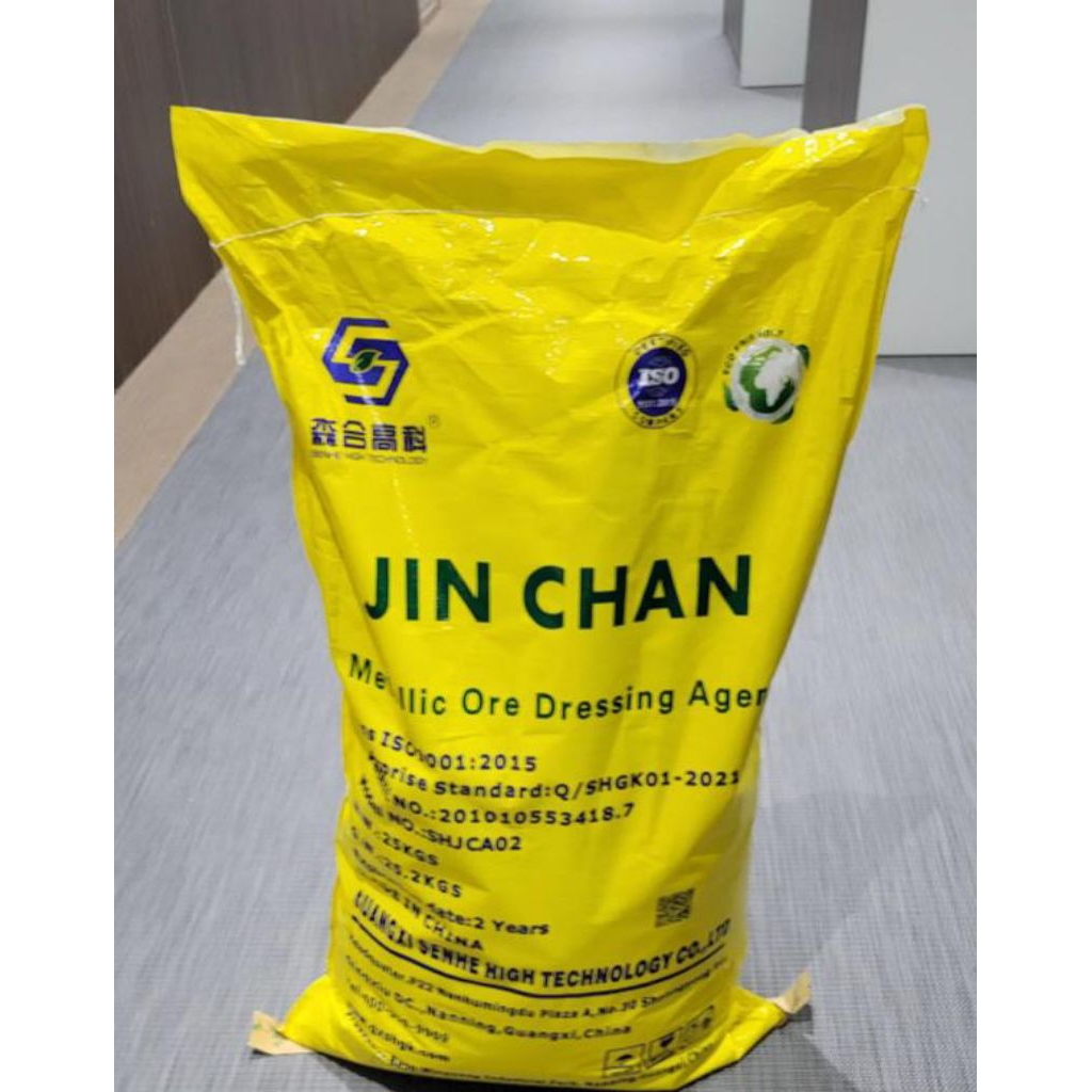JINCHAN gold dressing permurnian emas 25kg