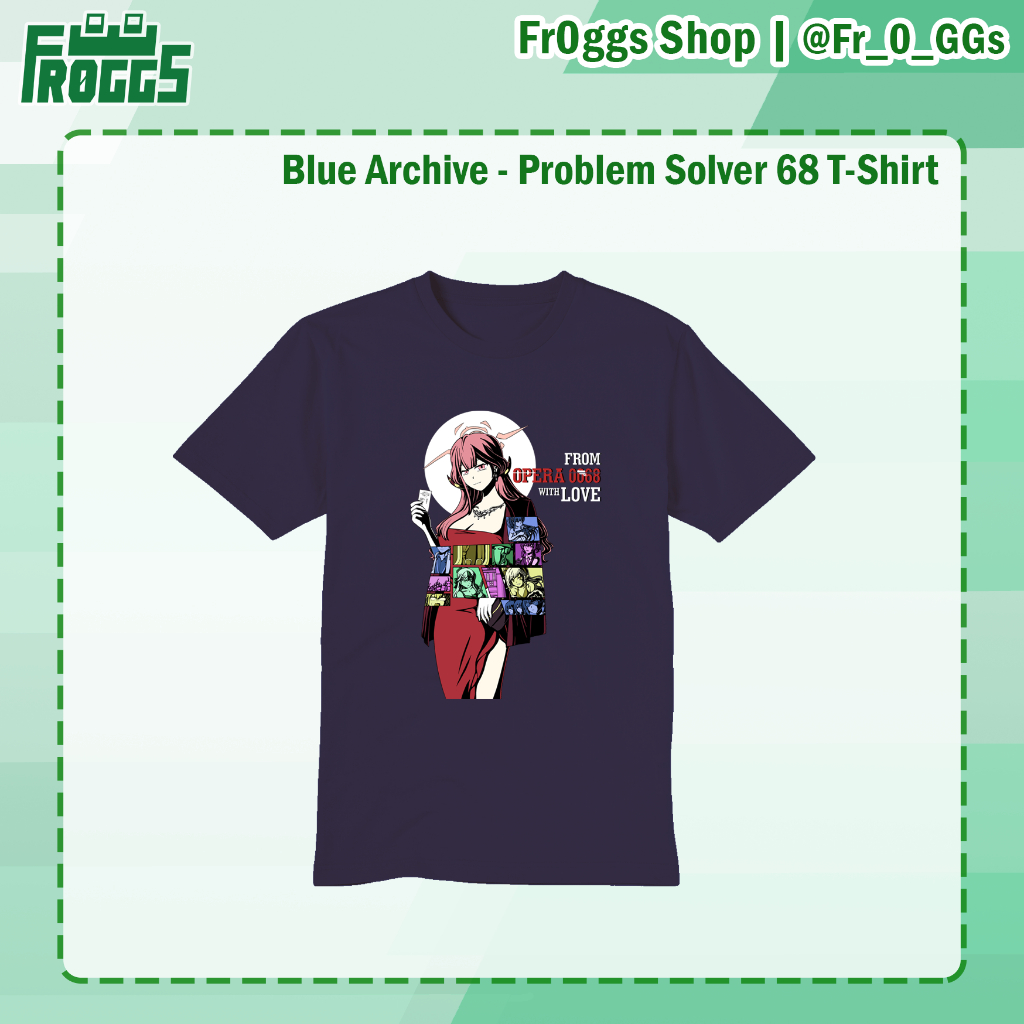 Kaos T-Shirt Blue Archive - Problem Solver 68