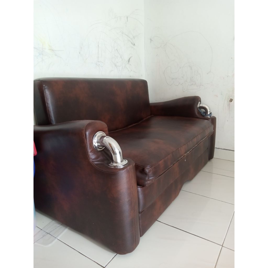 Sofa Bed Murah Preloved Second Nego Tipis