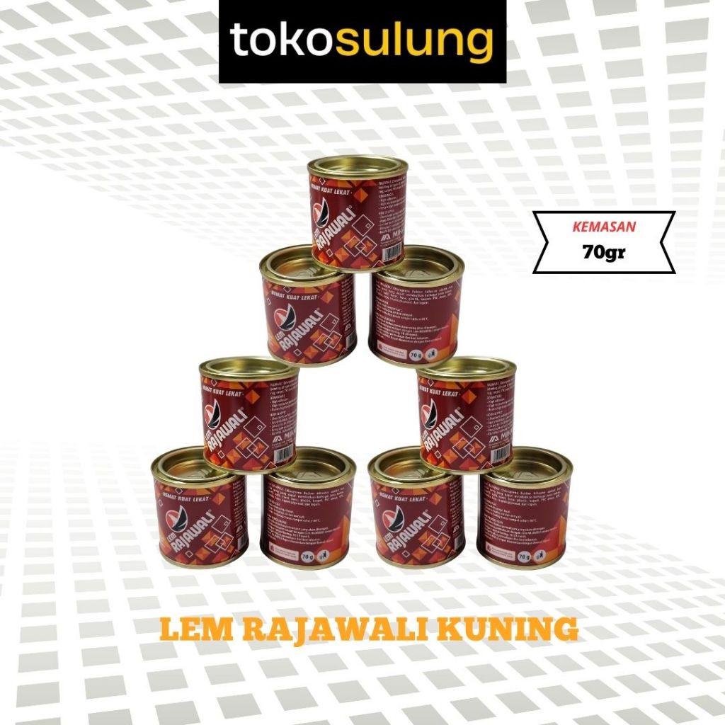 [ RAJAWALI ] LEM KUNING RAJAWALI | LEM KALENG RAJAWALI | LEM RAJAWALI KUNING ASLI ORIGINAL | LEM KUN