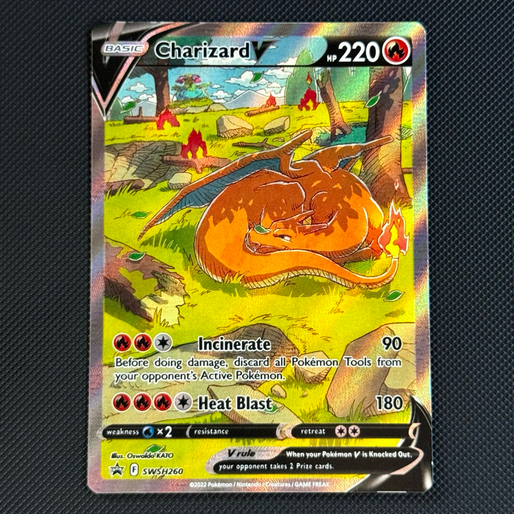 Charizard V Promo from UPC Charizard Sword & Shiled English
