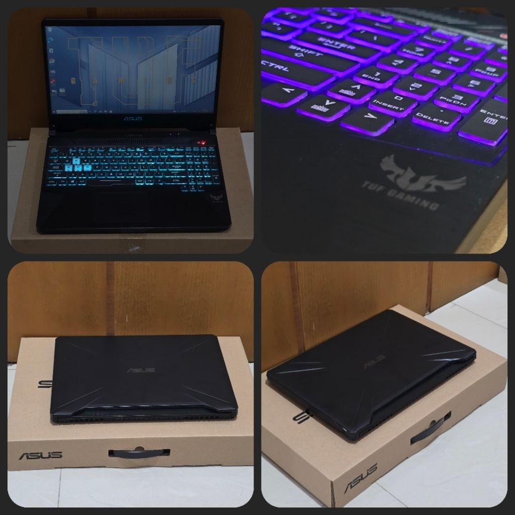 Asus tuf gaming amd ryzen 5 8gb 256GB nvidia