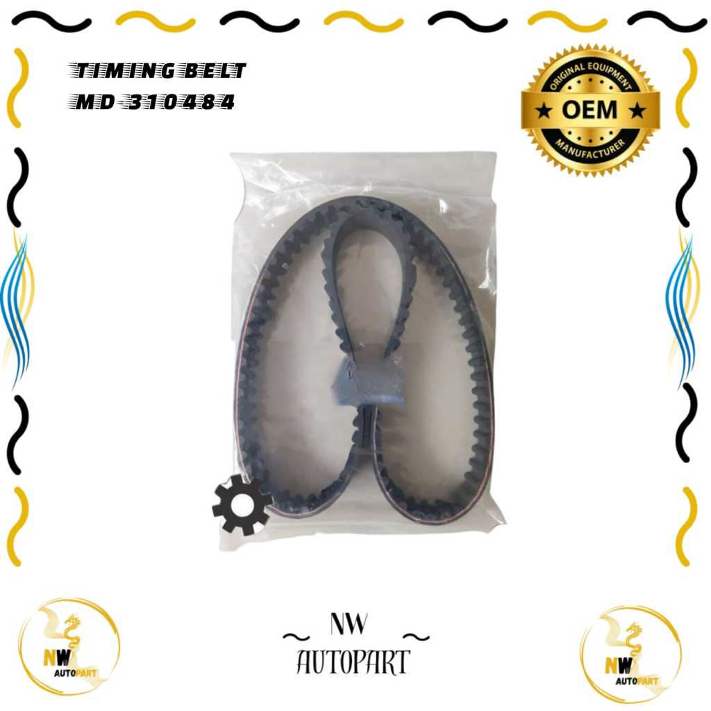 TIMING BELT SHORT-BELT TIMING-TALI KIPAS PENDEK L300 DIESEL 2.5 L039 STRADA L200 KUDA 2.5 MD310484 N