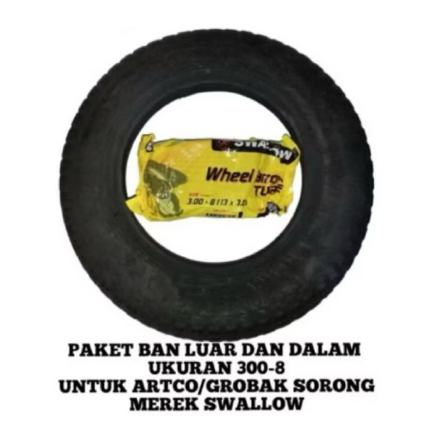 BAN ARTCO GROBAK SORONG SWALLOW BAN DALAM ARTCO SWALLOW  DAN BAN LUAR ARTCO SWALLOW