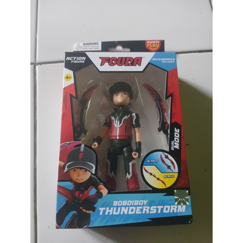 Action Figure Boboiboy Thunderstorm Fgura Boboiboy